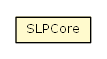 Package class diagram package SLPCore