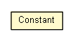 Package class diagram package Constant