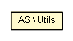 Package class diagram package ASNUtils