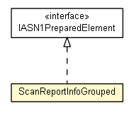 Package class diagram package ScanReportInfoGrouped