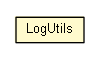 Package class diagram package LogUtils