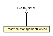 Package class diagram package TreatmentManagementService