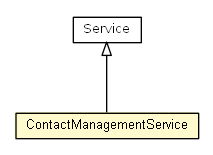 Package class diagram package ContactManagementService